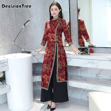 Cheap Asia Pacific Islands Clothing Buy Directly From China Suppliers 2019 New Asian Clothing Aodai Vietnam Cheongsam More Feminine Dress F In 2020 Traditional Dresses Feminine Dress Traditional Fashion