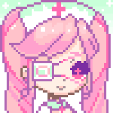 Free Pixel Icon For Cuties From Saaki Personal Saaki Pyrop Anime Pixel Art Pixel Art Design Pixel Art