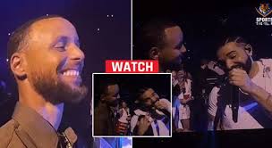 Stephen Curry Drake concert