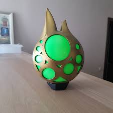 The Legend Of Zelda Stamina Vessel Nightlight Zelda Decor Etsy In 2020 Diy Zelda Decorations Zelda Diy Mushroom Paint