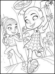 Vampirina monday to saturday at 10:40a et. Vampirina Coloring Pages Printable Coloring Pages For Kids