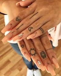 100 Pretty Tiny Tattoo Design For Woman Page 50 Of 106 Latest Fashion Trends For Woman Girl Finger Tattoos Hand Tattoos Finger Tattoo For Women