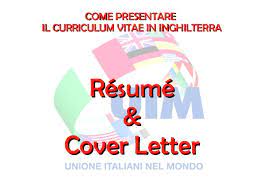 Jan 15, 2020 · a cover letter (covering letter) is a document attached to your job application that introduces you in a more personal way and compliments the info on your resume or cv, expanding on the skills and achievements, and highlighting a selection of your greatest career successes. Lavorare In Inghilterra Resume And Cover Letter