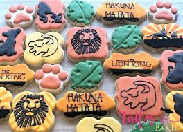 Trena Rogers On Instagram Hakuna Matata Sugarcookies Lion King Cakes Cookie Decorating Lion King Birthday Party Ideas