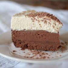 This Triple Chocolate Mouse Cake Is A Real Show Stopper It S Got Three Delicious Layers Of Da Chocolate Mouse Cake Triple Layer Chocolate Cake Chocolate Mouse