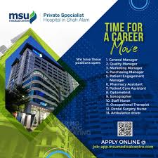 Respectively the university's student accommodation and teaching hospital, the two new facilities sharing the university grounds in shah alam are set to offer premium. Msu Career