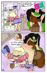 Toony Pearlina 2-Koma Spaltfest Splatoon Ongoing at toonporncomix.com