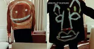 So please bear in mind that he is not human while you are reading! On Twitter Taehyung Said The Back Of His Jackets Are Made By Himself And He Was Inspired By Jean Michel Basquiat One Of His Currently Favorite Painters He Truly Loves Arts And