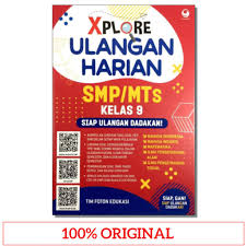 Soal ulangan harian bahasa inggris kelas 9 semester 1. Xplore Ulangan Harian Smp Mts Kelas Ix Siap Ulangan Dadakan Shopee Indonesia