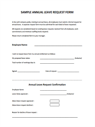 Sample leave application letter for tour valid leave letters new. Free 31 Leave Request Forms In Pdf Ms Word Excel