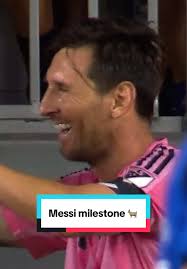 Messi Hitting 50 Goal Contributions with Inter Miami