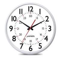 PoE Analog Clock - Plastic Frame