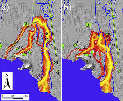 Goma, congo — congo's mount nyiragongo unleashed lava that destroyed more than 500 homes on the outskirts of goma, but witnesses said sunday that the city of 2 million had been mostly spared. Computer Simulations Of Lava Flow Paths In The Town Of Goma Nyiragongo Volcano Democratic Republic Of Congo Favalli 2006 Journal Of Geophysical Research Solid Earth Wiley Online Library