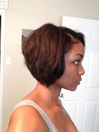 Check out this sultry long stacked bob cut. Pixie Bob Haircut African American Novocom Top