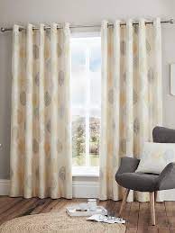 Scandi Leaf Lined Eyelet Curtains Very Co Uk Dress up your windows in any decor browse our selection of scandinavian blackout curtains and find the perfect design for.
