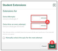 Given via the moderate quiz option, canvas keeps the highest quiz score by default. Adding Additional Time And Attempts To Canvas Quizzes Classic Elearning Uab