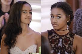 View natasha obama's profile on linkedin, the world's largest professional community. Malia And Sasha Obama Wear Naeem Khan Dresses For Trudeau State Dinner Wwd