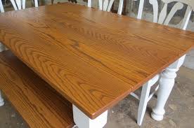 Red Oak With Golden Oak Stain Wood Sample Wood Farm Table