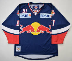 We have a few package centers located in united kingdom and can help international shoppers get red bull salzburg jersey or any other goods shipped to their countries. Ec Red Bull Salzburg Hockey Official Shirt M Other Shirts Hockey Classic Shirts Com