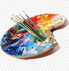 Artist Colour Palette Png Image With Transparent Background Png Free Png Images Palette Art Artist Palette Png Images