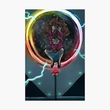During his studies on the anomalies of gravity falls, ford pines theorized that the source of it all was a dimension of weirdness that leaked into the earth. Gravity Falls Portal Wall Art Redbubble
