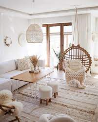 Time To Swing And Relax Have An Empty Corner In A Room Can T Find The Right Accent Chai Living Room Decor Apartment Living Room Decor Cozy Boho Living Room