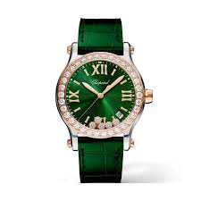 Water resistant to 30 meters. Chopard Happy Sport 36mm Watches Manfredi Jewels
