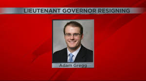 Lieutenant Governor Adam Gregg stepping down effective immediately to focus 