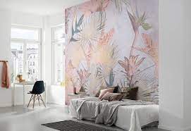 Top Wallpaper Trends 2021 Tropical And Botanical Patterns Contemporary Decor Wallpaper Trends Mural Tropical