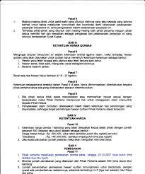 Contoh perjanjian kerjasama usaha mou agar kamu lebih mudah memahami serta dapat membuat surat perjanjian usaha sesuai dengan kebutuhannya kami. Contoh Surat Perjanjian Jual Beli Hewan Qurban