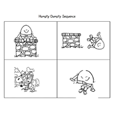 Hes dressed in a jaunty little straw boater hat, striped shirt and black trousers. 10 Adorable Humpty Dumpty Coloring Pages For Toddlers