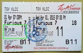By using your maybank mastercard, visa and amex credit card, a 10 per cent discount will be given for all f&b items at concession counters. Fast 7 Selling Fast Despite Gst News Features Cinema Online