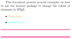 You can click words for definitions. Using Colours In Latex Overleaf Online Latex Editor