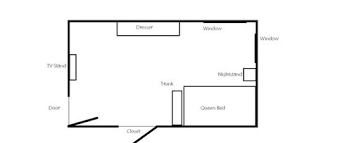This is the perfect place to get organized if you enjoy perusing through. Small Bedroom Where To Put Desk