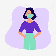 Di pasaran banyak merk masker yang beredar dengan harga murah meriah sampai yang mahal pun tersedia. Women Wear Face Mask Sick Clipart Mask Medical Png And Vector With Transparent Background For Free Download