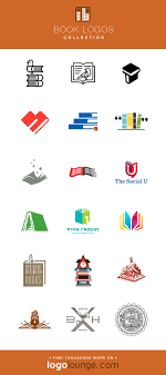 Logo Collection Book Vector Logo Designs Pages Paper Education Cover Spine Words Logo Books Education Logo Design Book Logo Vector Logo Design