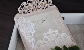 Einladungskarten Hochzeit Rosa Lasercut Spitze Einladungskarte Hochzeit Vintage Einladungskarten Hochzeit Karte Hochzeit
