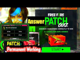 This is a video relating to new free fire patch update quiz. Free Fire Patch Quiz Answers Today Correct 5 Answers Today Hunt An94 Gunbox Permanent 21 28feb Youtube