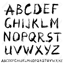 Well that would just make the composition uneven 🤓 • • #art. Painted Abc Alternative Letters Bold Grunge Handwritten Font Lettering Fonts Fonts Alphabet Text Tattoo