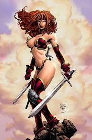 Experiment with deviantart's own digital drawing tools. Red Monika By Seane Comic Artist Comics Girls David Finch