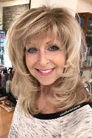 A medium feathered layered haircut for women is truly timeless. Medium Length Hairstyles For Women Over 50 Ladylife