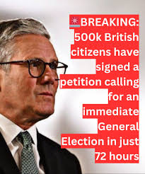 Petition for a General Election in the UK