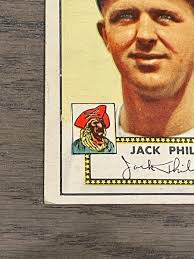 1952 Topps Jack Phillips Rookie #240 Pittsburgh Pirates