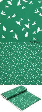 pin by modes4u on cute fabric designs green fabric white bird michael miller
