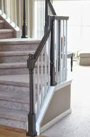 Here are some pictures of the banister pictures. 24 Painted Banister Ideas Banisters Painted Banister Stairs
