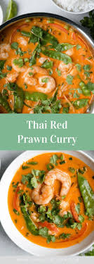 Thai Red Prawn Curry Recipe In 2020 Prawn Curry Prawn Coconut Curry Curry Recipes