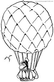 Balloon coloring pages to print. Hot Air Balloon Color Pages Coloring Pages For Kids Transportation Coloring Pages Printable Coloring Pages Color Pages Kids Coloring Pages Coloring Sheet Coloring Page