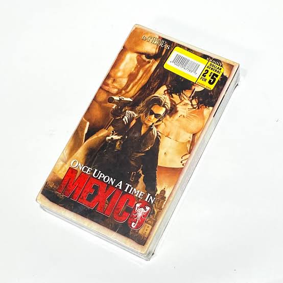 Once Upon A Time in Mexico VHS Tape: New Sealed - Cult Classic Movie - Etsy