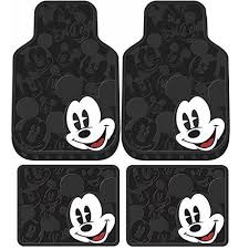 Disney Discovery Mickey Mouse Expressions Rubber Floor Mats Set Mickey Mouse Car Mickey Mouse Accessories Disney Car Accessories