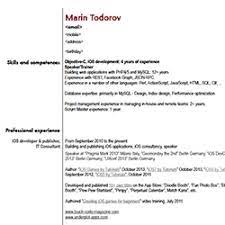 Pick one of our free resume templates, fill it out, and land that dream job! Ios Developer Resume Examples Raywenderlich Com